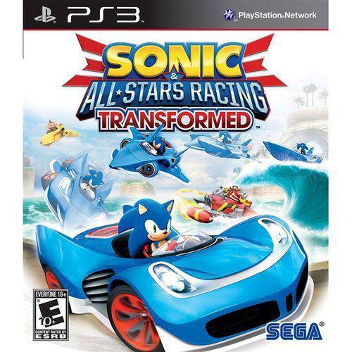 Sonic All Star Racing Tranformed Ps3