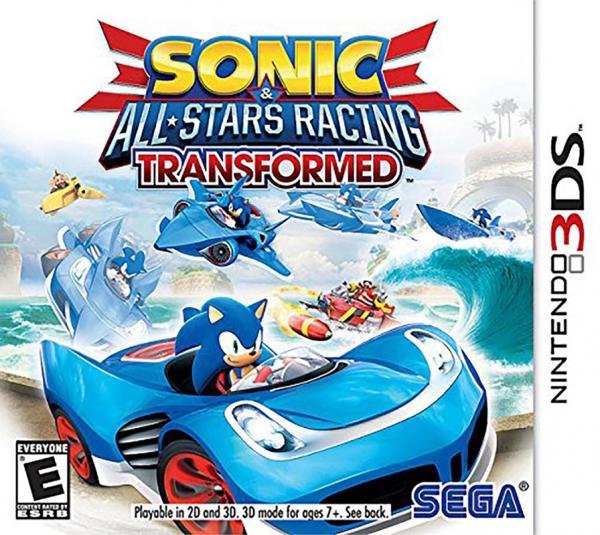 Sonic All Star Racing Transformed - 3ds - Sega