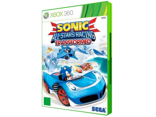 Tudo sobre 'Sonic All-Stars Racing Transformed P/ X360 - Sega'