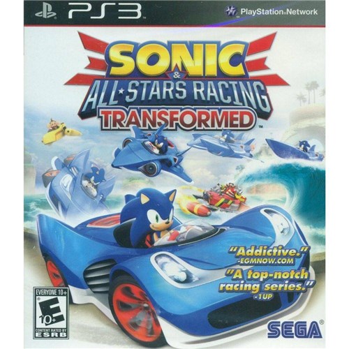 Sonic And All Stars Racing Transformed - Ps3