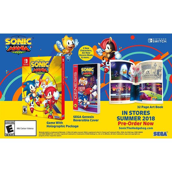 Sonic Mania Plus - Switch - Nintendo