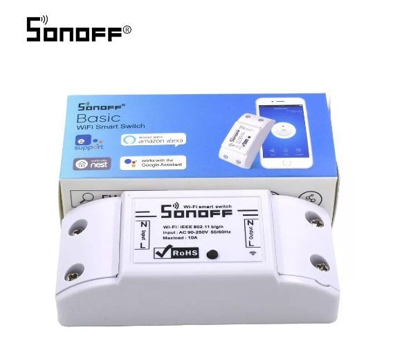 Sonoff Basic Interruptor Wifi P/ Automação Residencial