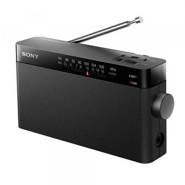 Sony Icf-306 Portátil, Rádio Am/fm - Preto