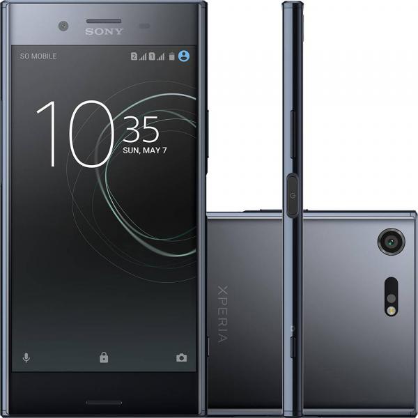 Smartphone Sony Xperia XZ Premium Single Chip Android N Tela 5.4" 64GB Câmera 13MP - Preto