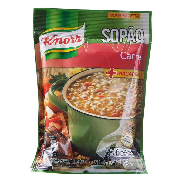 Sopão Knorr Carne com Macarrão 195G