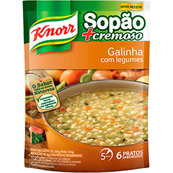 Sopão Knorr + Cremoso Galinha Caipira 194g