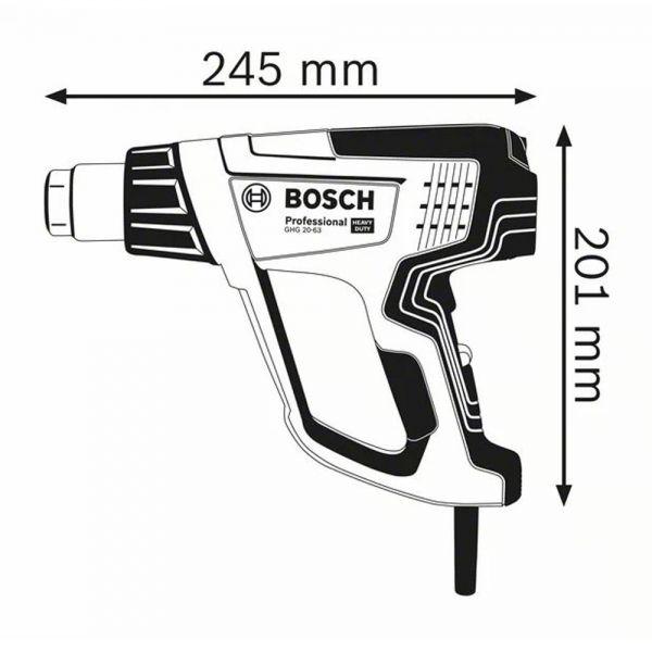 Soprador Térmico GHG 2063 Bosch