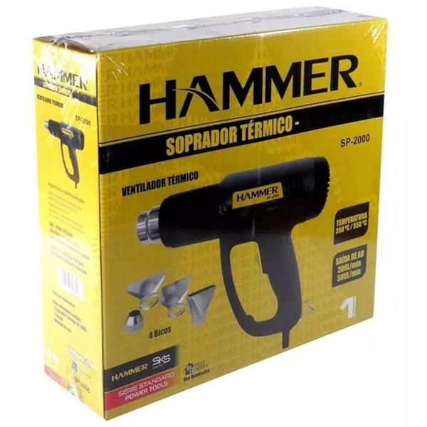 Soprador Térmico Hammer 4 Bicos 1700w 110v