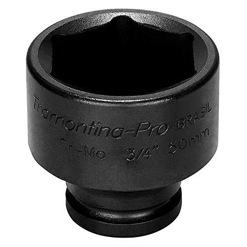 Soquete de Impacto Sextavado em Aço Cromo Molibdênio 17 Mm - Encaixe 3/4''
