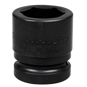 Soquete 36mm Sextavado de Impacto com Encaixe de 1 Pol.-TRAMONTINA PRO-44917036 - Único