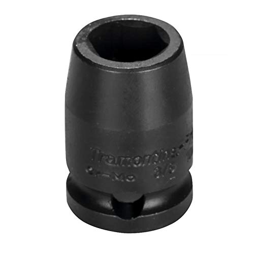 Soquete de Impacto Sextavado em Aço Cromo Molibdênio 10 Mm - Encaixe 3/8''
