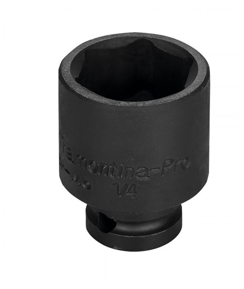 Soquete de Impacto Sextavado em Aço Cromo Molibdênio 14 Mm - Encaixe 1/4''