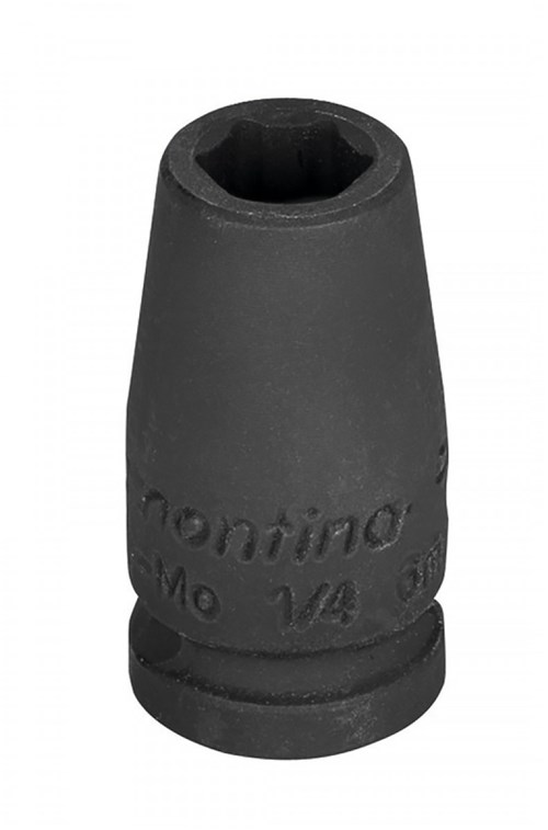 Soquete de Impacto Sextavado em Aço Cromo Molibdênio 5,5 Mm - Encaixe 1/4''