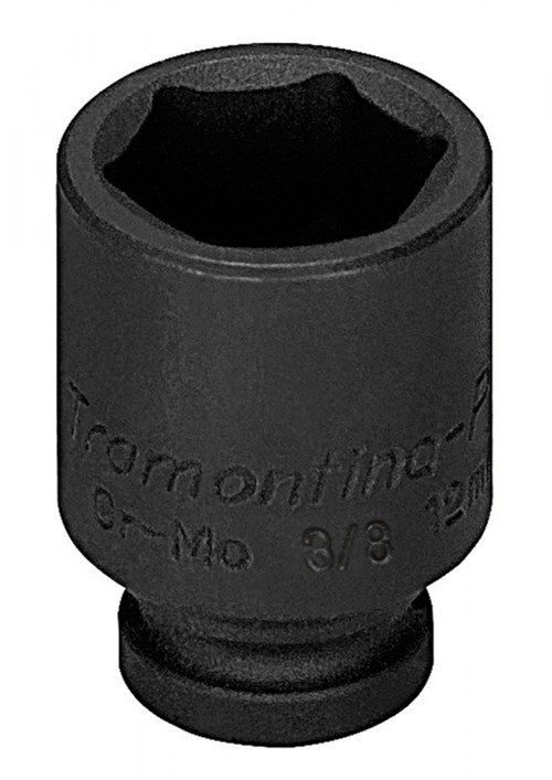Soquete de Impacto Sextavado em Aço Cromo Molibdênio 9/16'' - Encaixe 3/8''