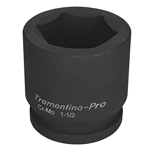 Soquete de Impacto Sextavado em Aço Cromo Molibdênio 60 Mm - Encaixe 1.1/2''