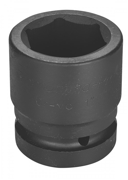 Soquete de Impacto Sextavado em Aço Cromo Molibdênio 37 Mm - Encaixe 1''