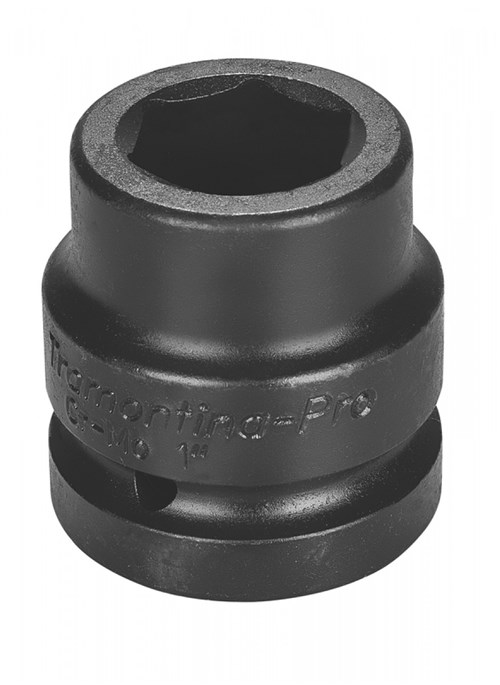 Soquete de Impacto Sextavado em Aço Cromo Molibdênio 27 Mm - Encaixe 1''