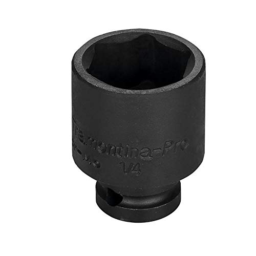 Soquete de Impacto Sextavado em Aço Cromo Molibdênio 9/16'' - Encaixe 1/4''
