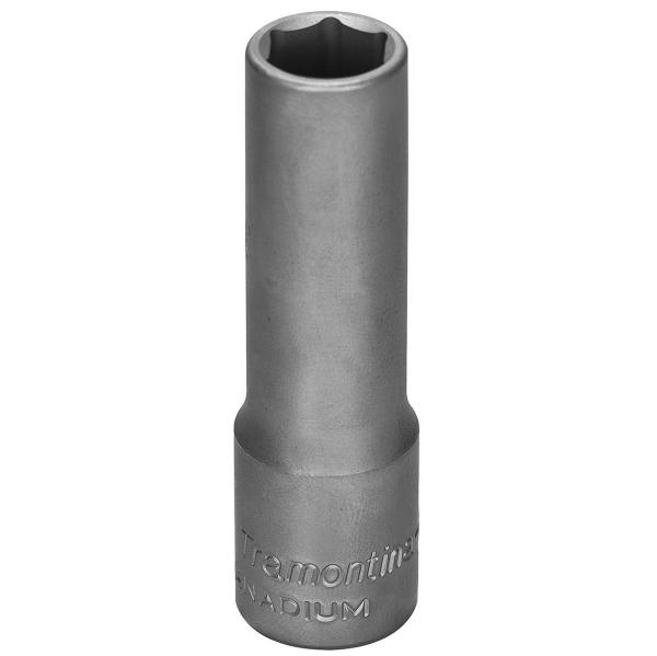 Soquete Sextavado Longo 22mm em Aço Cromo 44802122 Tramontina