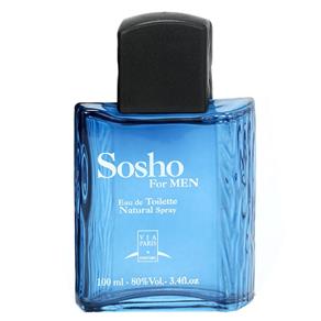 Sosho For Men Eau de Toilette Via Paris - Perfume Masculino - 100ml - 100ml
