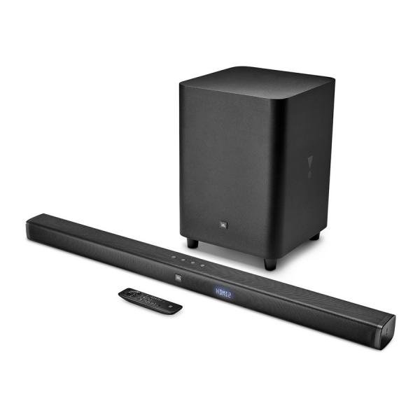Soundbar JBL Bar 3.1 com Subwoofer Sem Fio 10", HDMI 4K ARC, Bluetooth, USB