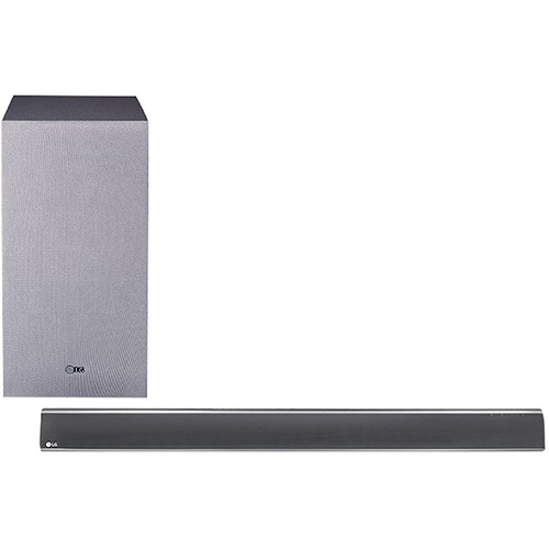 SoundBar LG SJ5 2.1 Canais Subwoofer Wireless Sound Sync Wireless - 320W