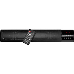 Soundbar Multilaser SP154 Rádio FM Auxiliar USB e SD - 25W