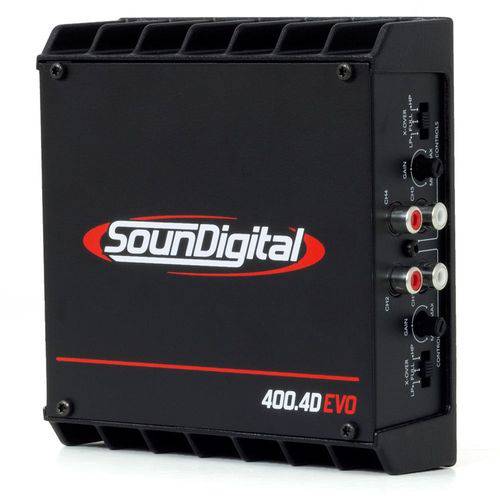 Tudo sobre 'Soundigital Sd400.4d Evo 2 / Sd 400.4 / Sd400 Evo - 524w Rms'