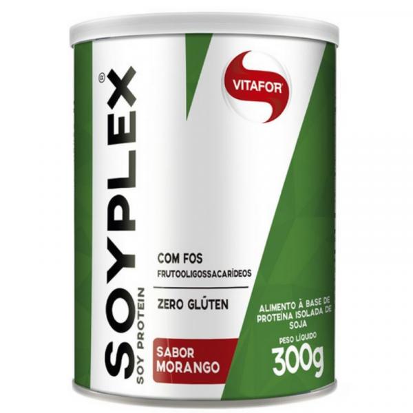 Soy Plex Proteína de Soja Vitafor 300g Morango
