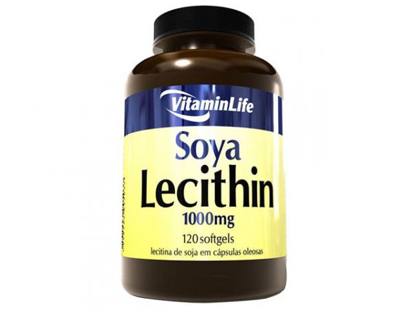 Soya Lecithin 120 Cápsulas - VitaminLife