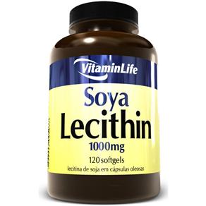 Soya Lecithin VitaminLife - 120 Cápsulas