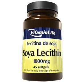 Soya Lecithin VitaminLife - 45 Cápsulas