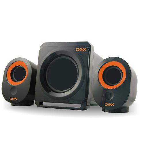 Tudo sobre 'Speakers Booster Oex Sk-500 Caixa Amplificadora Entrada Usb'