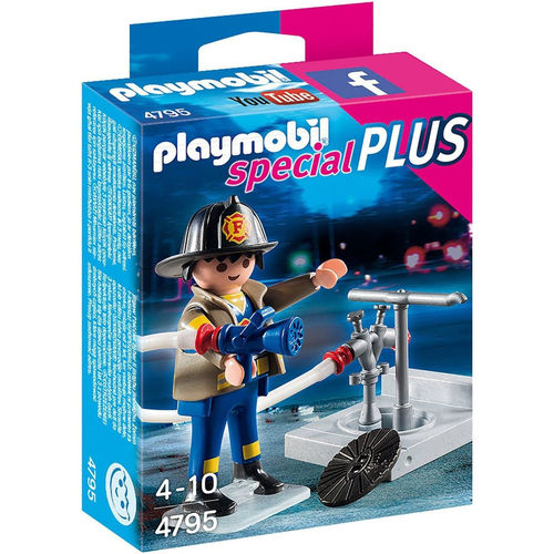 Special Plus Playmobil Bombeiro e Equipamentos