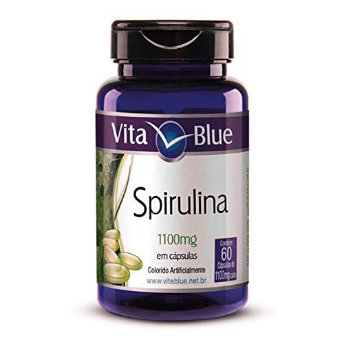 Spirulina 1100Mg 60 Capsulas - Vita Blue