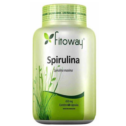 Tamanhos, Medidas e Dimensões do produto Spirulina - 60 Cápsulas - Fitoway