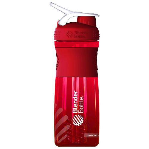 Sport Mixer (830ml Vermelho/Branco) - Blender Bottle
