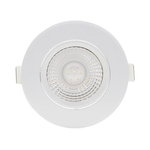 Spot de Embutir LED 5W Luz Branco Neutro Bivolt Redondo Branco Startec
