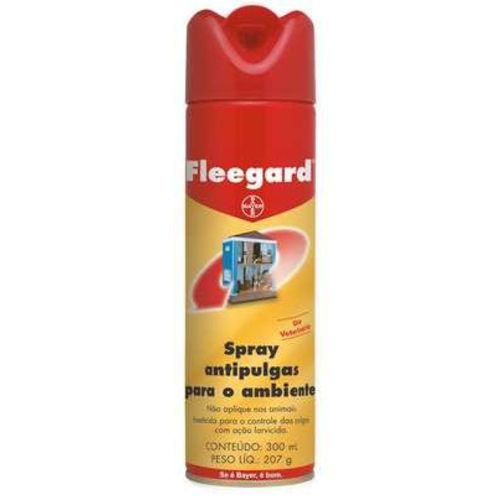 Spray Antipulgas para Ambientes Fleegard Bayer 300mL