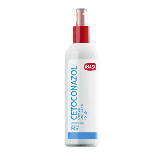 Spray Cetoconazol 2% 200ml Ibasa Antifungico