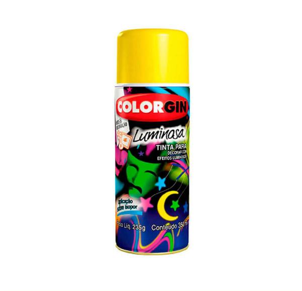 Spray Colorgin Luminosa 756 Amarelo