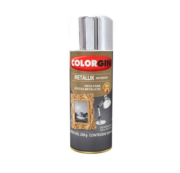 Spray Colorgin Metalik Cromado 51