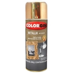 Spray Colorgin Metallik 350ml Dourado 57 Interior