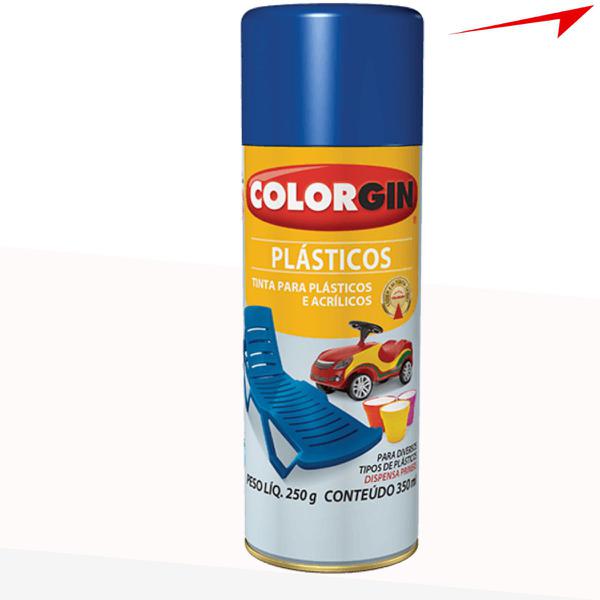Spray Colorgin Plástico - Branco