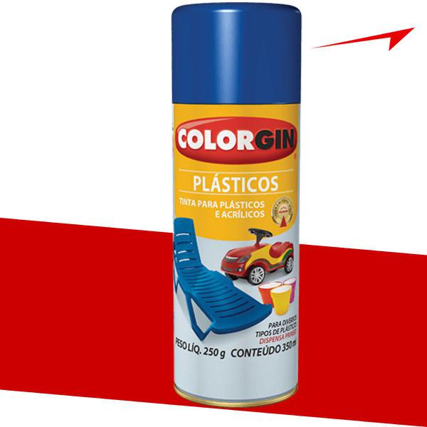Spray Colorgin Plástico - Vermelho Malagueta
