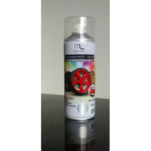 Spray de Envelopamento Líquido 400ml - Au423 - Prata - Multilaser