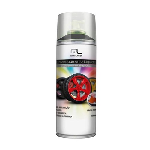 Spray de Envelopamento Liquido Preto Fosco 400Ml Multilaser - Au420
