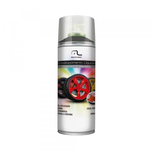 Spray Envelopamento Liquido Preto Fosco 400ml - Multilaser