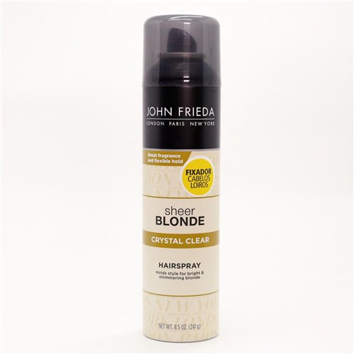 Spray Fixador John Frieda Sheer Blonde Crystal Clear 241G