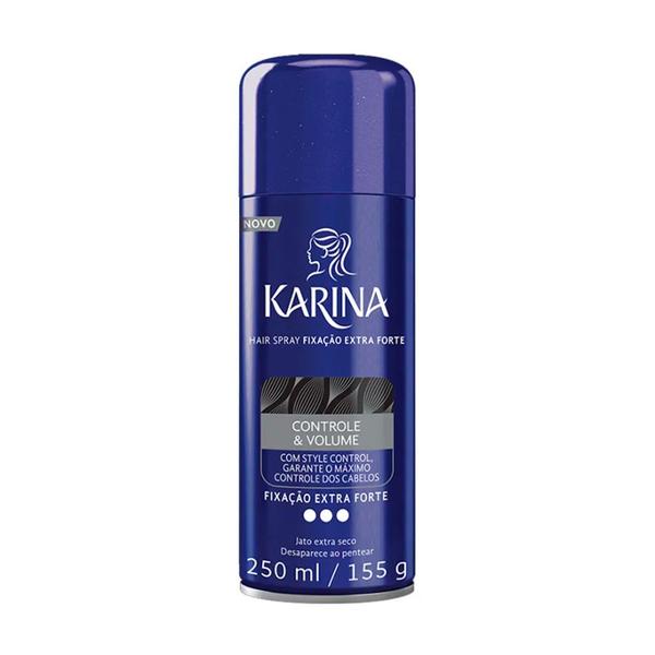 Spray Fixador Karina Controle e Volume Fixação Extra Forte 250ml